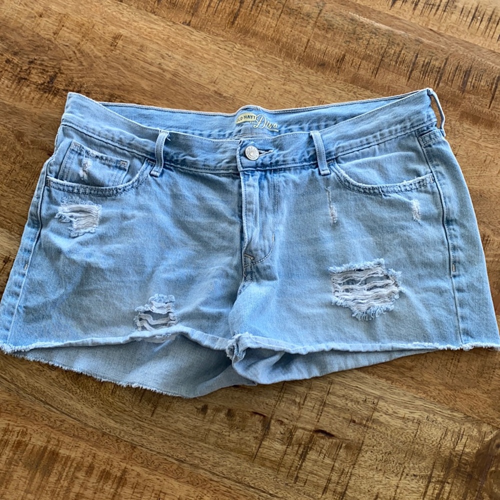 Old Navy Diva denim cut offs